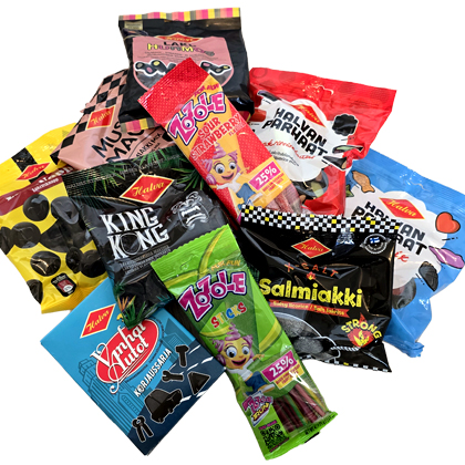 Voita Halvan makeaa pelaamalla Halva makeiset muistipeliä