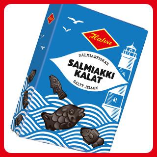 Halva Salmiakkikalat | Halva makeiset Halva Salmiakkikalat | Halva makeiset