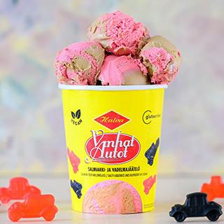 Vanhat Autot jäätelö | Halva makeiset