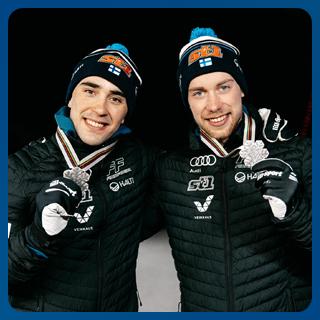 Mitalisteilla hymy herkässä | Pohti SkiTeam Mitalisteilla hymy herkässä | Pohti SkiTeam